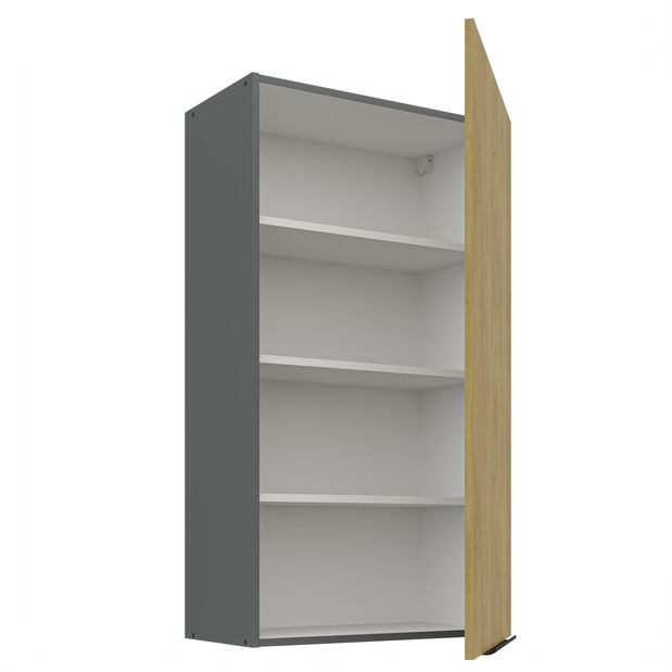 Horní kuchyňská skříňka Carminia 60 G-108 1F (dub cremona + antracit)