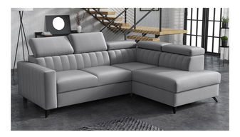 Rohová sedačka Laviosuna 2RRLXP (šedá) (s úl. prostorem) (P)