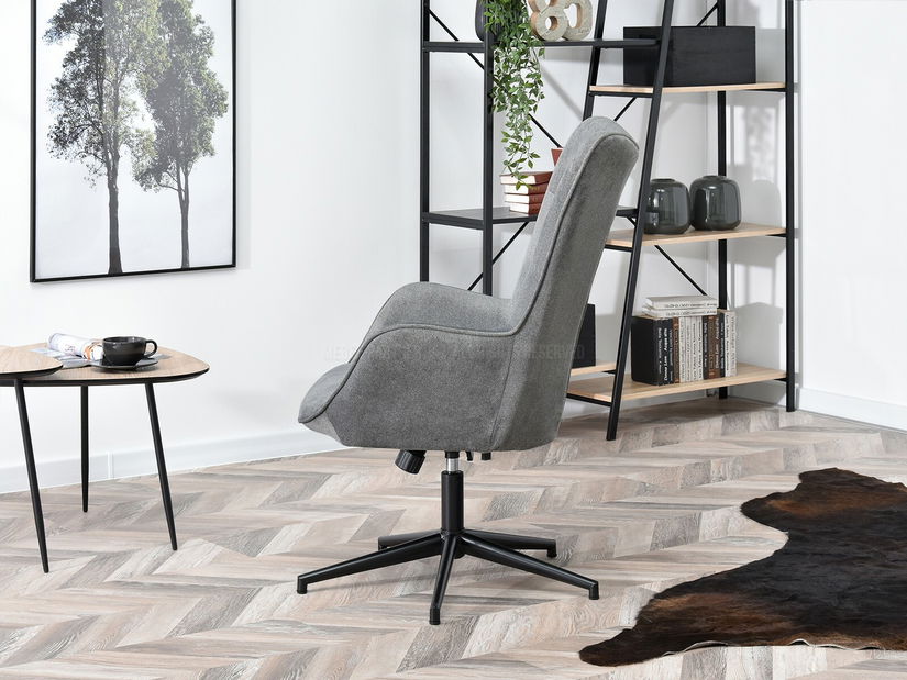 Křeslo Truni (šedá + černá)