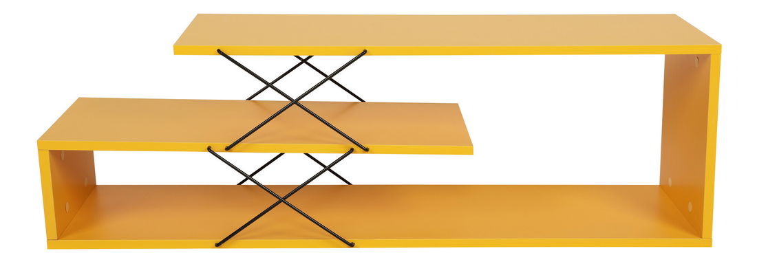 TV stolek / skříňka Ziky (žlutá)