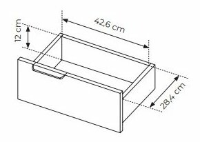 Konferenční stolek Rastafa 2S (dub vikingský + béžová)