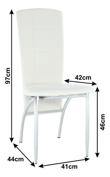 Jídelní židle Tanah bílá