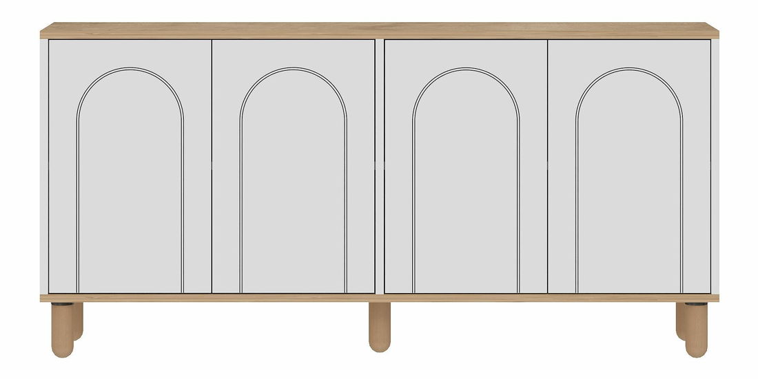 Skříňka Ela (bílá)