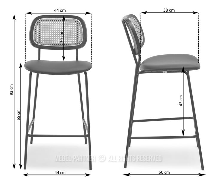 Židle Ali (černá)