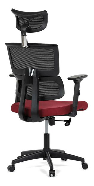 Kancelářské křeslo Kurosadas (bordó + černá)