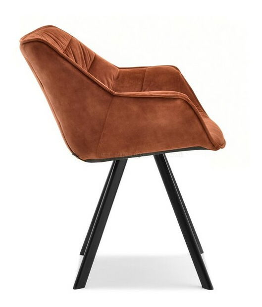 Židle Nina (měděná + černá)