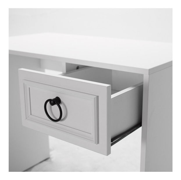 PC stolek Nukela 4 (bílá)