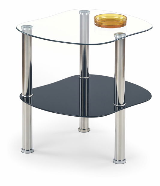 Konferenční stolek Arya (černé sklo)