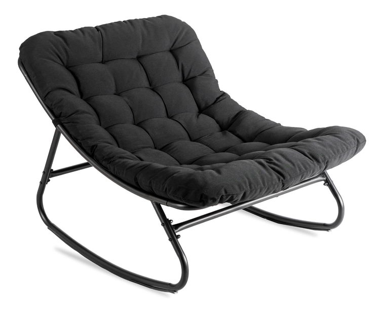  Houpací křeslo Aures (černá)