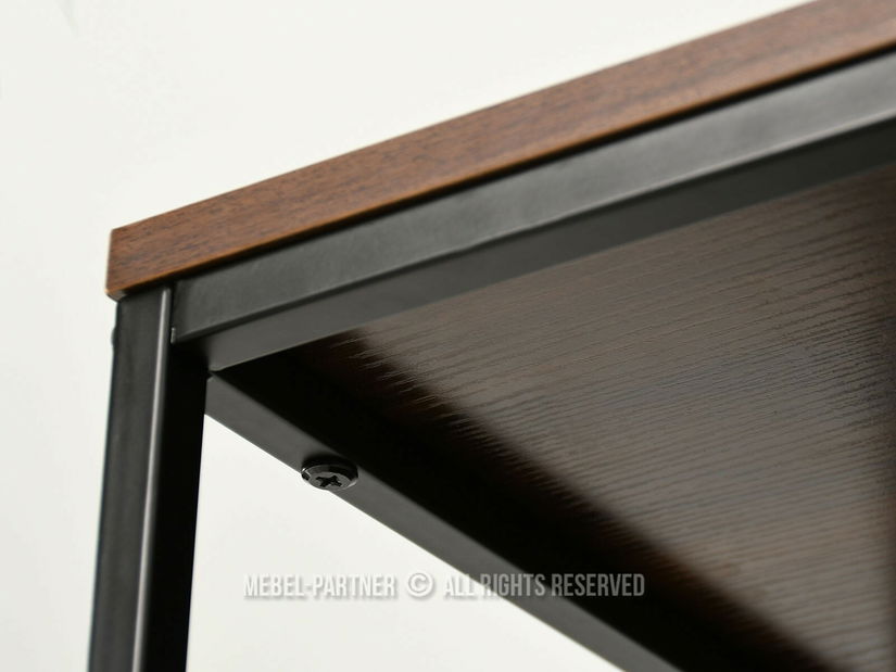 Skříňka Adlo (ořech + černá)