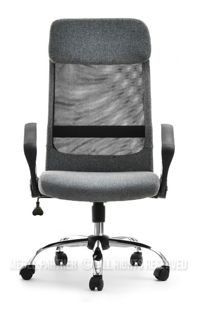 Křeslo Kuba (šedá + černá)