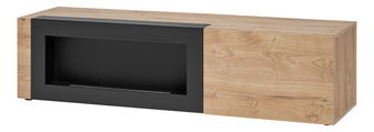 TV stolek/skříňka Aruno AR RTV-K (dub ribbeck) (s biokrbem)