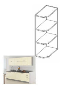 Horní kuchyňský regál Pleitton 30 G ZAK 72