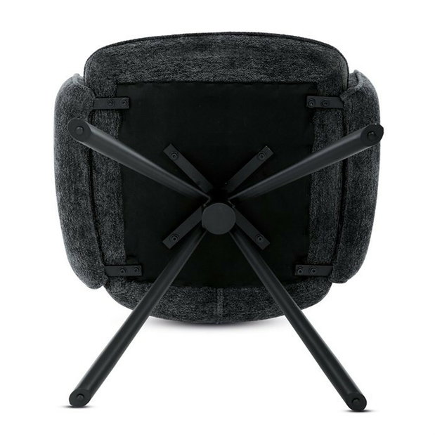 Jídelní židle Daston (černá)