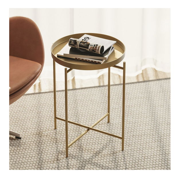 Konferenční stolek Museli 4 (zlatá)