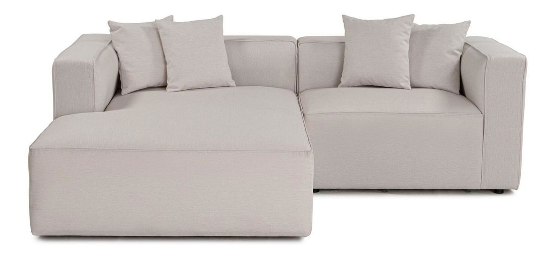 Rohová sedačka Morelotta (L) (ecru)