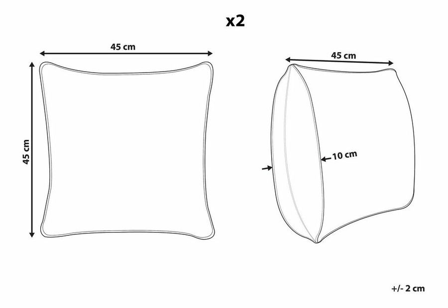 Koberec 80 x 150 cm Marrik (béžová)
