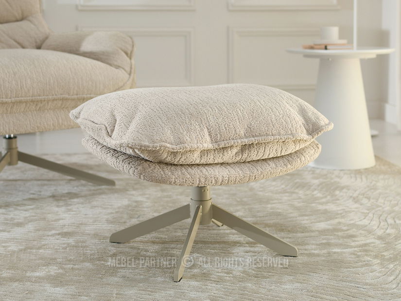 Relaxační křeslo Karenteno (béžová)