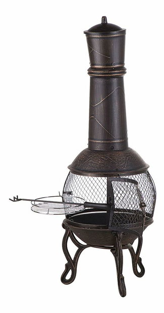 Ohniště TECONO (ocel) (mosazná)