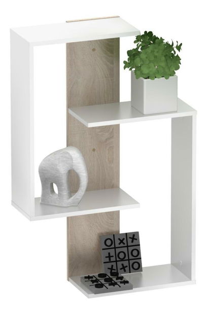 Police Vinsconsin (bílá + dub sonoma)