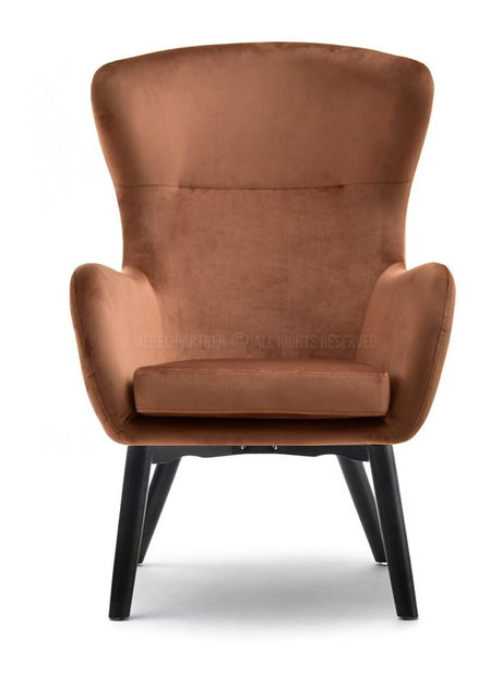 Křeslo Léto (měděná + černá)