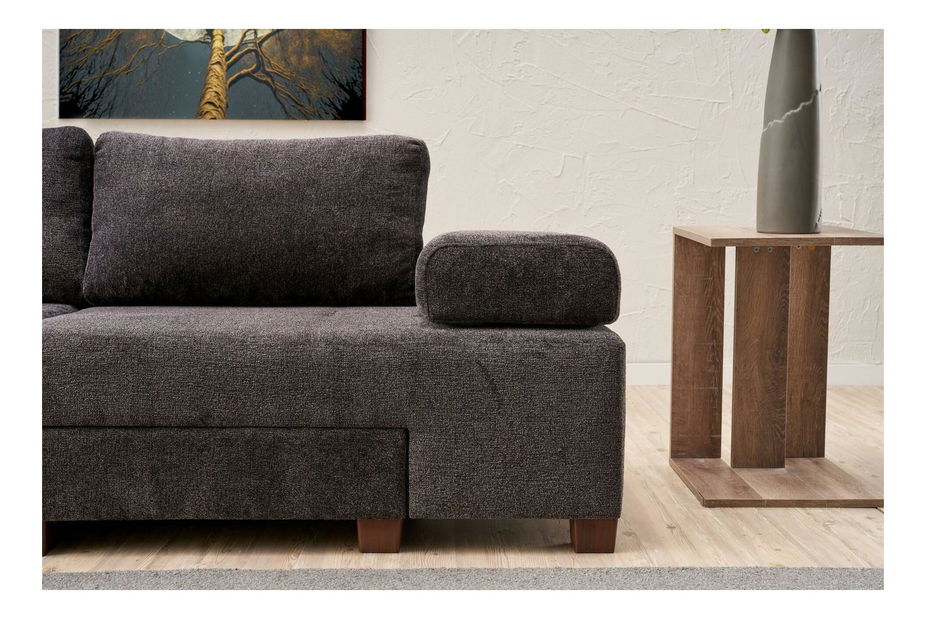 Rozkládací pohovka Perenilla C (antracit + ořech)