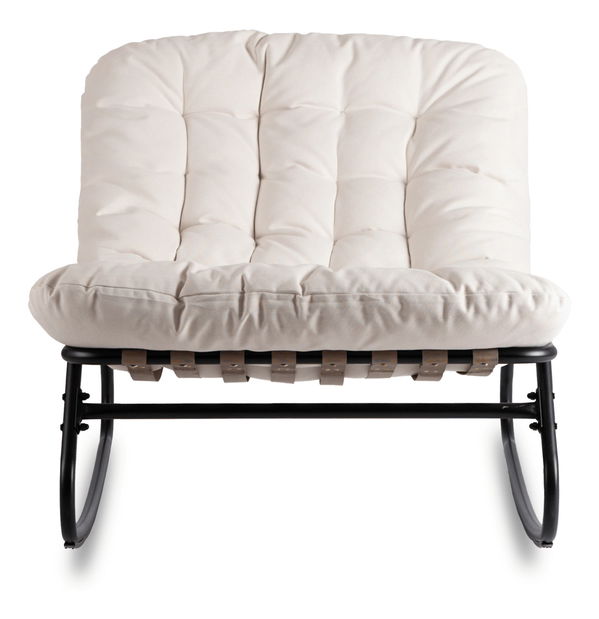 Houpací křeslo Aures (béžová)