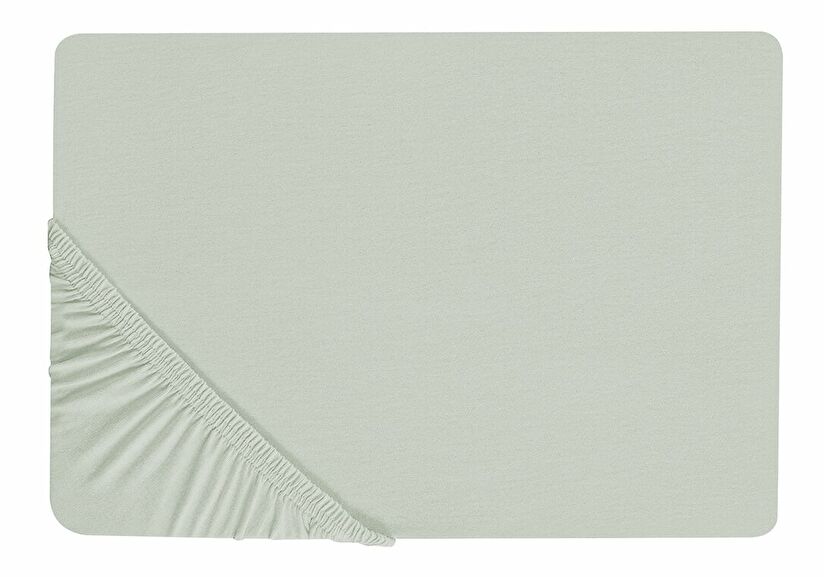 Plachta na postel 160 x 200 cm Januba (světle zelená)