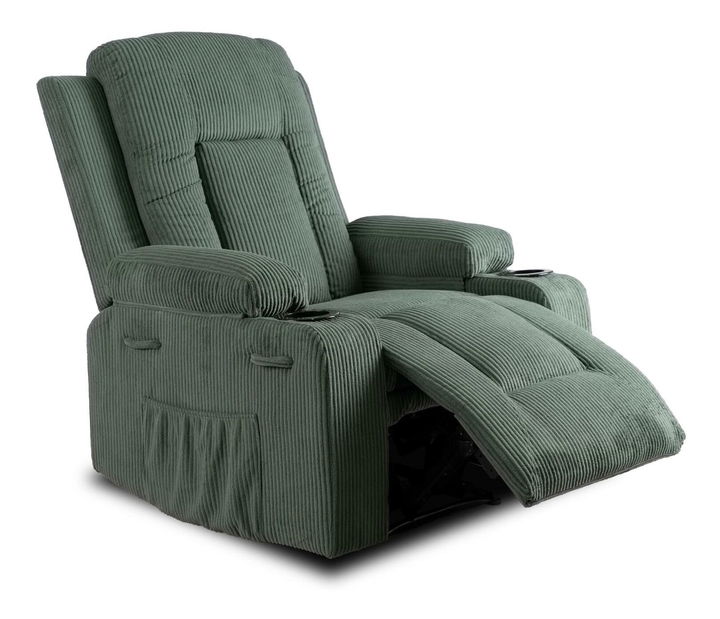 Masážní křeslo Banesto (zelená)