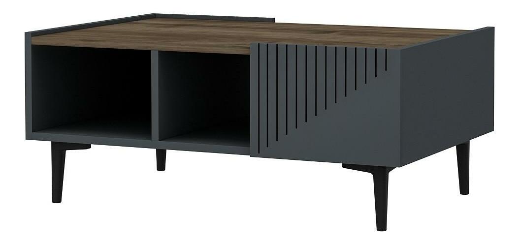 Konferenční stolek Tomune 1 (antracit + ořech)