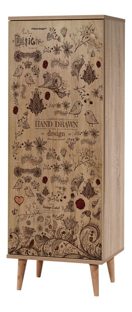 Předsíň Feliz 731 (dub sonoma + kamenná)