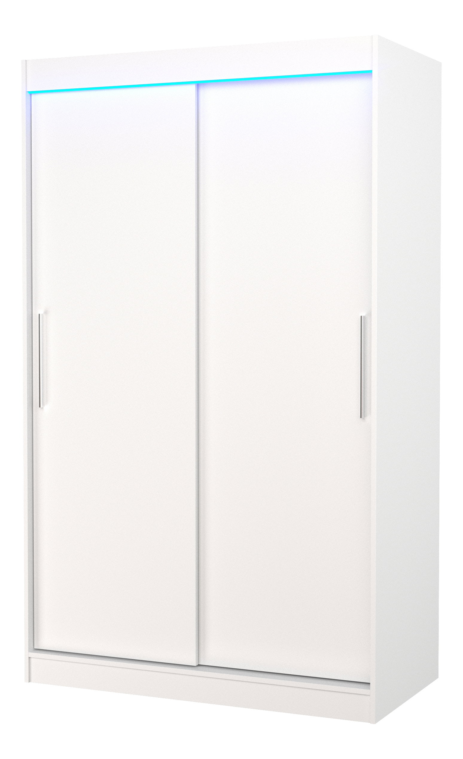 Šatní skříň Connor (bílá) (s led osvětlením)