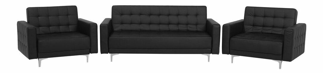 Sedací souprava Aberlady (černá)