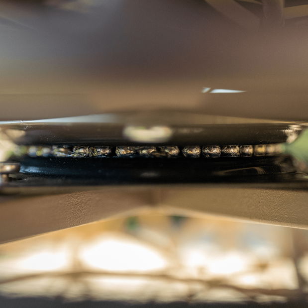 Otočné kreslo s vankúšom Frage BIG (hnědá + černá + béžová)