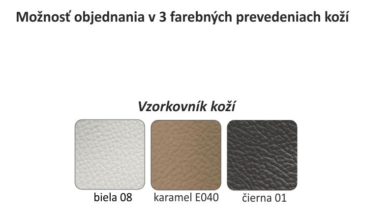 Kožená rohová sedací souprava Lamerton (P)