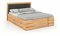 Manželská postel 160 cm Naturlig Storhamar High Drawers (buk)