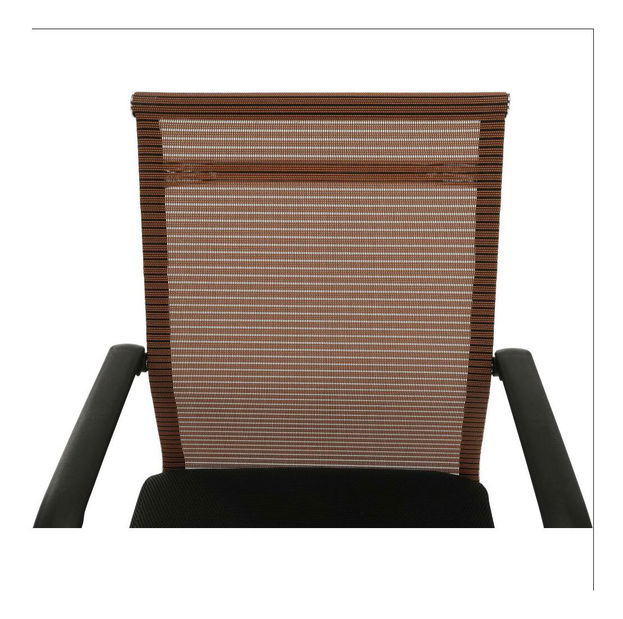 Konferenční židle Ertozinence (hnědá + černá)