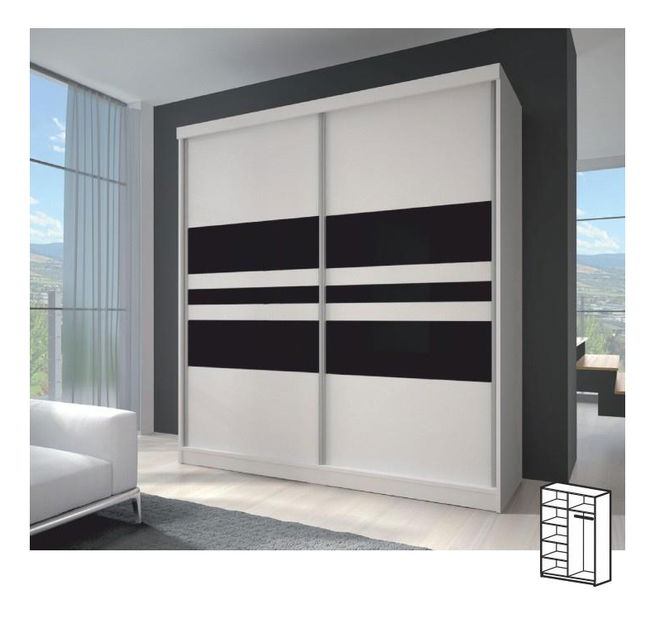 Šatní skříň Dujos 11 183