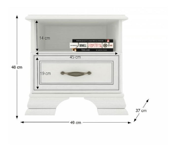 Noční stolek Tanya Typ 11 1S