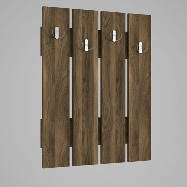 Věšákový panel Angus (Ořech)