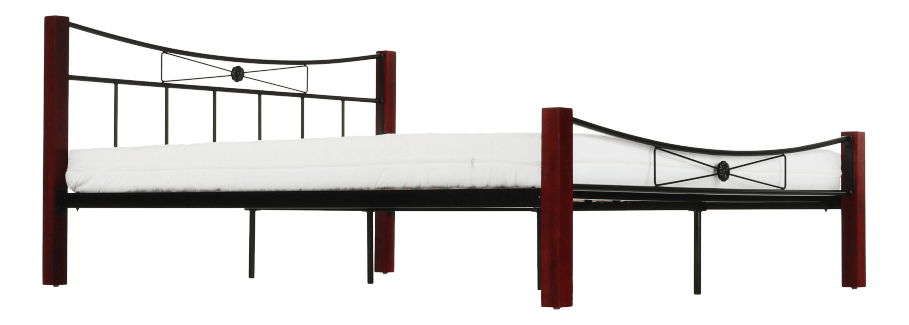 Manželská postel 160 cm Pearly (s roštem)