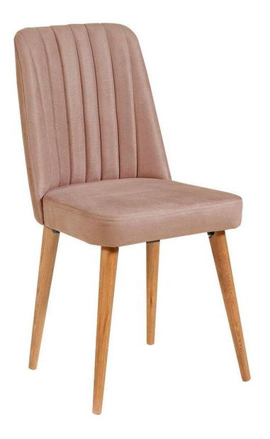 Jídelní židle Vlasta 2 (borovice atlantická + béžová)