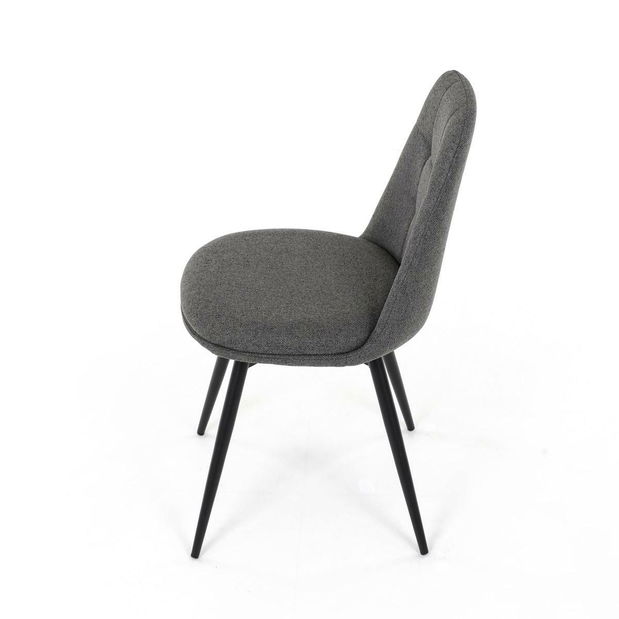 Jídelní židle Deleito (šedá)