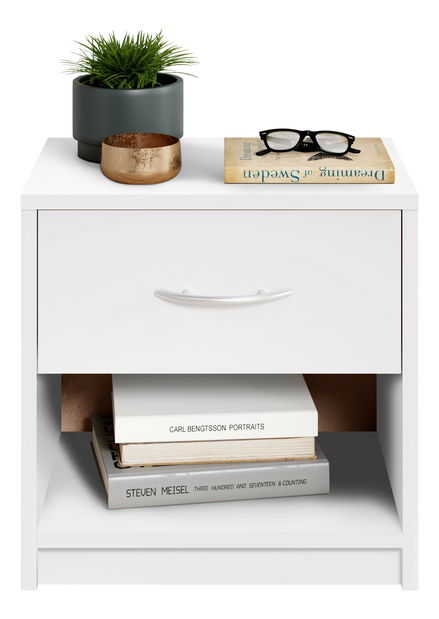 Noční stolek Pepes (bílá)