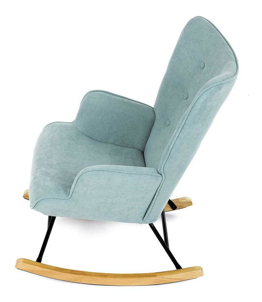 Houpací křeslo Avisaban (světlomodrá)