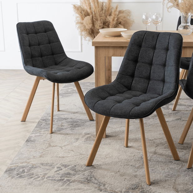 Jídelní židle Kramnik (černá)