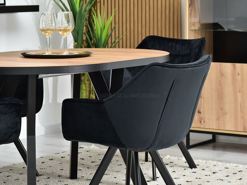 Židle Nina (černá)