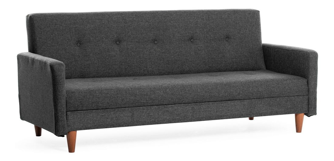 Pohovka trojsedačka Hamal (tmavě šedá)