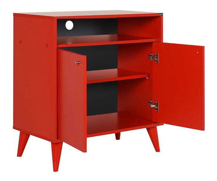 Skříňka Butoti 1 (červená)