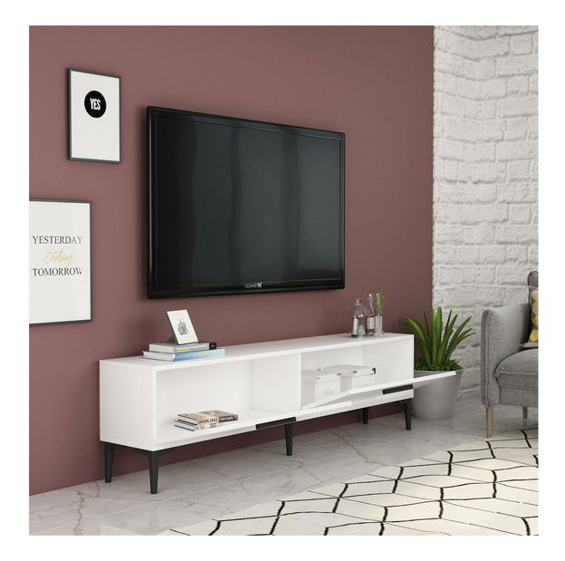 TV stolek/skříňka Vupaki (bílá)